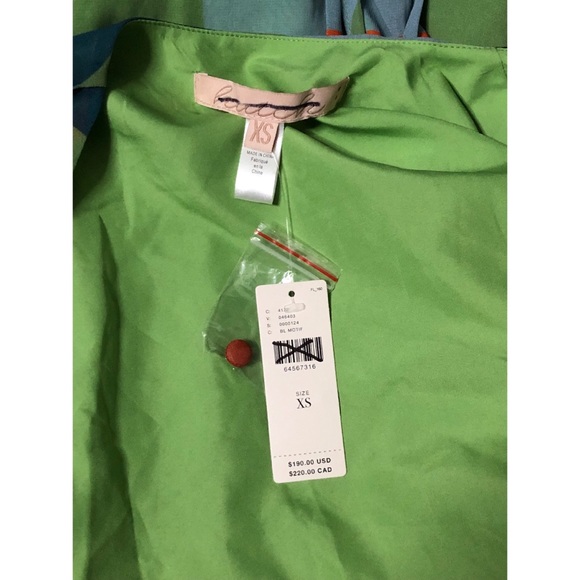 Anthropologie x Hutch Abstract Print Wrap Maxi Dress $190 XS - Picture 6 of 6